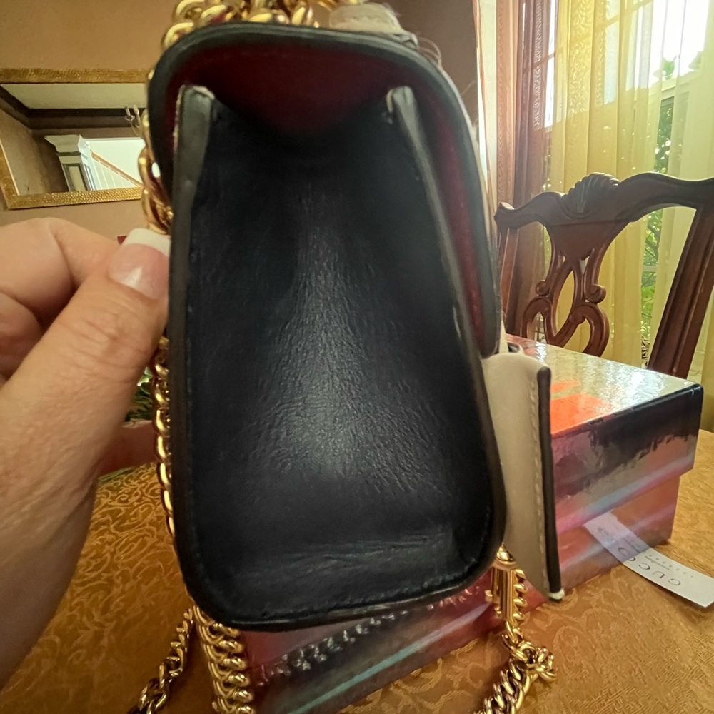 GG SUPREME MONOGRAM SMALL PADLOCK SHOULDER BAG - Picture 8 of 15